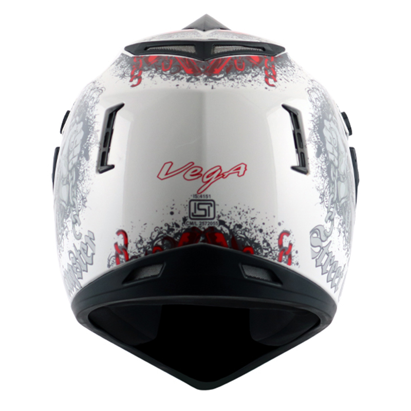 VEGA OFF ROAD D/V GANGSTER WHITE RED-M