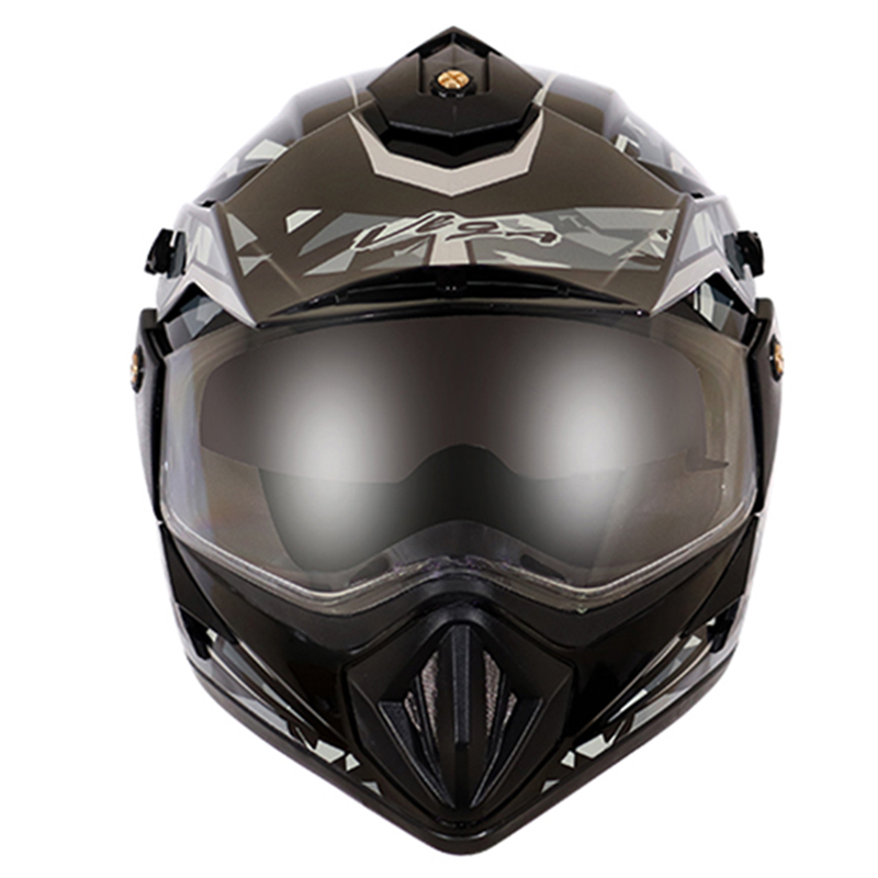 VEGA OFF ROAD D/V CAMO DULL BLACK SILVER M