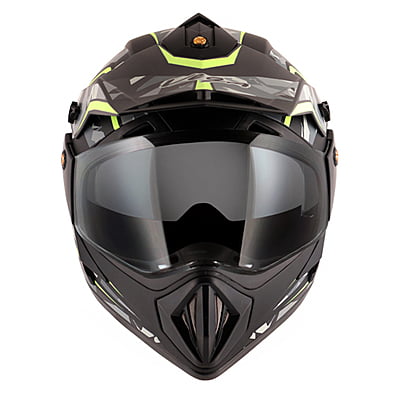 VEGA OFFROAD D/V CAMO DULL BLACK YELLOW (M)