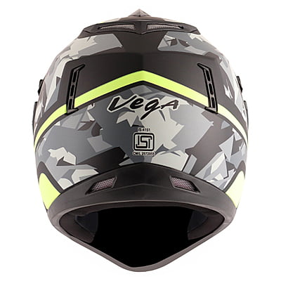VEGA OFF ROAD D/V DULL BLACK YELLOW L