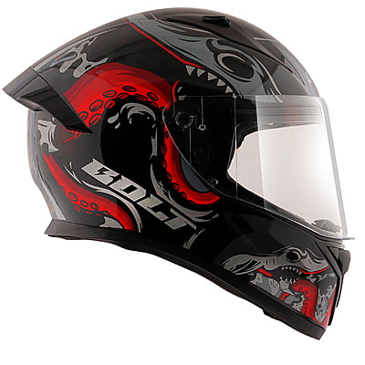 VEGA BOLT OCTOPUS BLACK RED M/V (L)