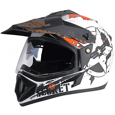 VEGA OFFROAD D/V SECRET DULL WHITE BLACK (M)