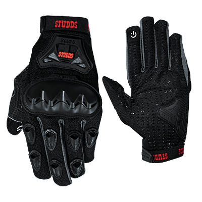 STUDDS GLOVES SMG-6 GREY (XXL) WITH TOUCH