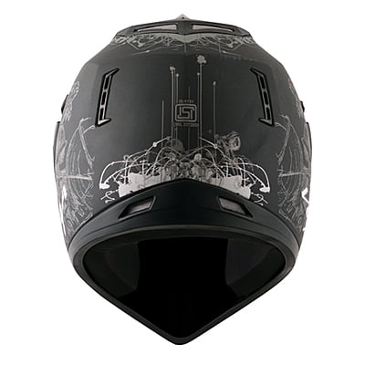 VEGA OFFROAD D/V SKETCH DULL BLACK SILVER (M)