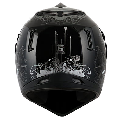 VEGA OFFROAD D/V SKETCH BLACK SILVER (L)