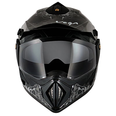 VEGA OFFROAD D/V SKETCH BLACK SILVER (L)