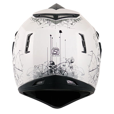 VEGA OFFROAD D/V SKETCH WHITE SILVER (L)
