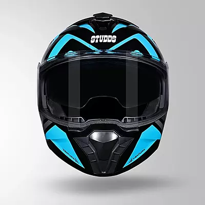STUDDS TROOPER D3 MATT BLACK N1  D/V (XL)