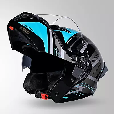 STUDDS TROOPER D3 MATT BLACK N1  D/V (XL)
