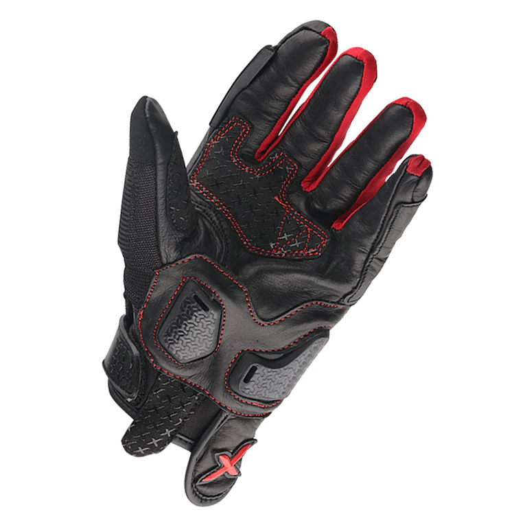 AXOR GLOVES F/F VIPER BLACK RED M
