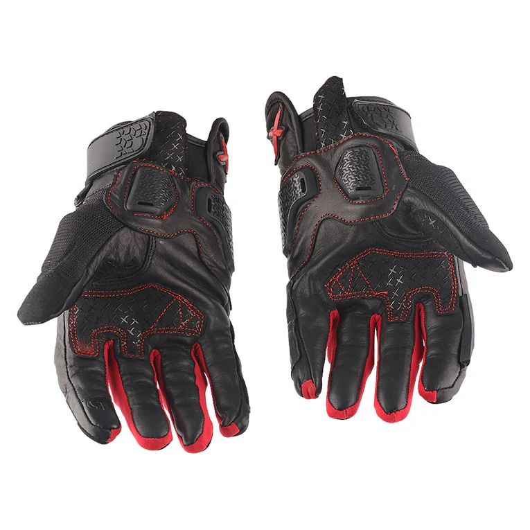 AXOR GLOVES F/F VIPER BLACK RED XL