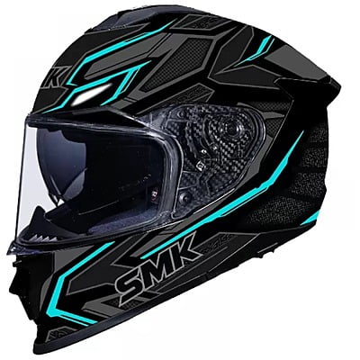 SMK TITAN PANTHAR MA265 MATT BLACK/GREY BLUE 600 MM (XL)