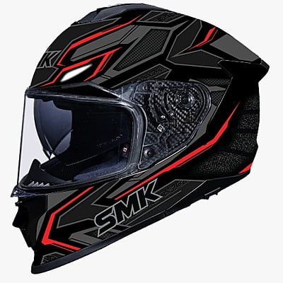 SMK TITAN PANTHAR MA267 MATT BLACK/GREY ORANGE 600 MM (XL)