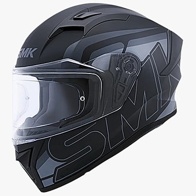 SMK STELLAR SPORTS-S01 STAGE MA262 MATT BLACK/GREY BLACK 580 MM (L)