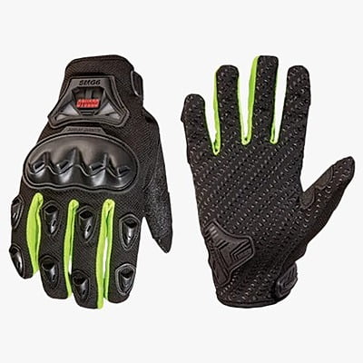 STUDDS GLOVES SMG 6 FLUORESCENT GREEN (S)