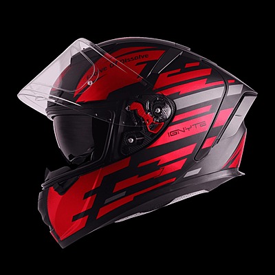 IGNYTE IGN-4 (SB-67 ISS) CH. GLOSSY BLACK/RED C/V 620 MM