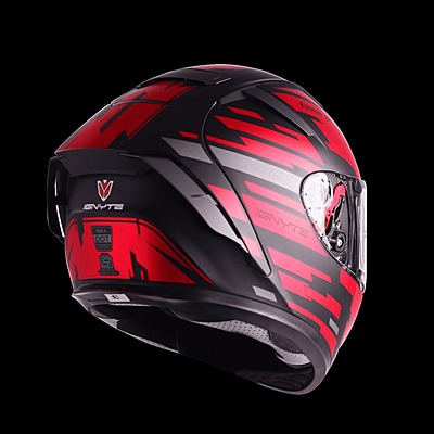 IGNYTE IGN-4 (SB-67 ISS) CH. GLOSSY BLACK/RED C/V 620 MM