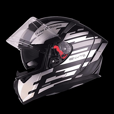IGNYTE IGN-4 (SB-67 ISS) CH. GLOSSY BLACK/SILVER C/V 600 MM