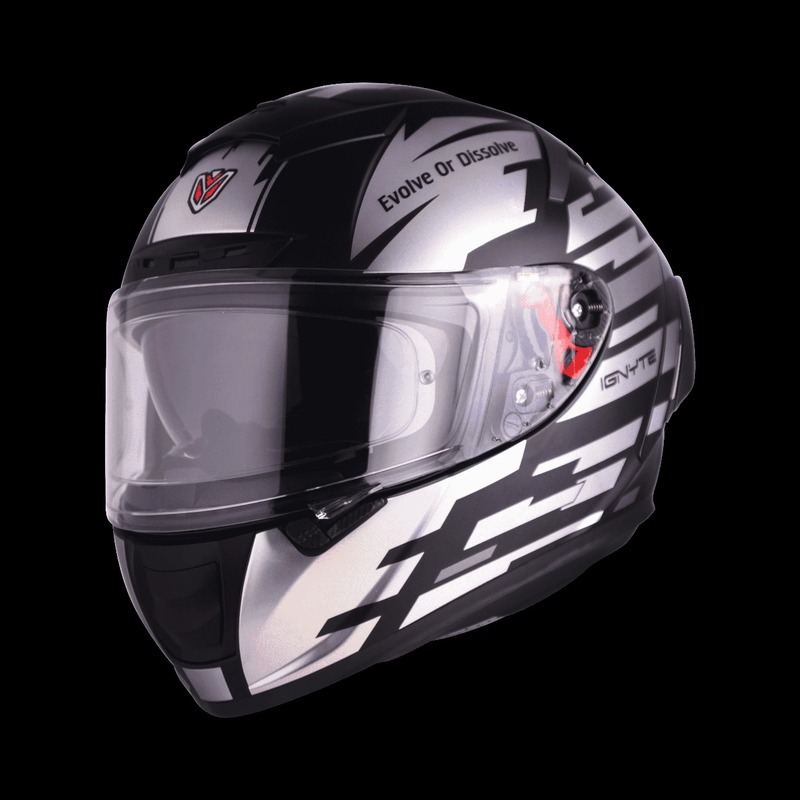 IGNYTE IGN-4 (SB-67 ISS) CH. GLOSSY BLACK/SILVER C/V 620 MM
