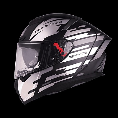 IGNYTE IGN-4 (SB-67 ISS) CH. GLOSSY BLACK/SILVER C/V 620 MM