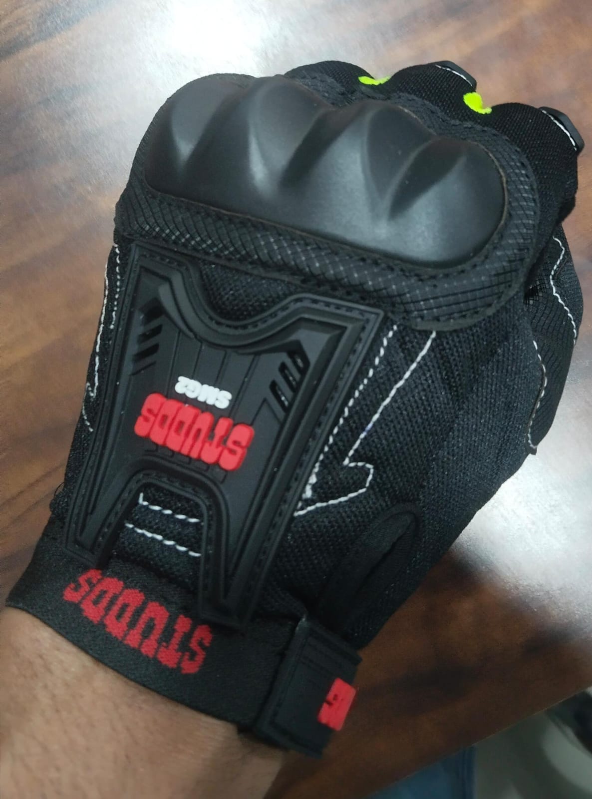 STUDDS GLOVES SMG-2 YELLOW (S)