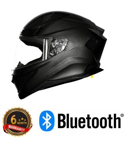STEELBIRD SBH-25 SHARP BT DASHING BLACK C/V 600 MM