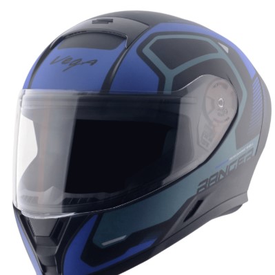 VEGA RANGER DX CREW DULL BLACK M.BLUE C/V (L)