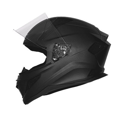 STEELBIRD SBH-25 SHARP DASHING BLACK C/V 580 MM