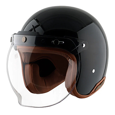 AXOR RETRO JET LEATHER BLACK C/V (XL)