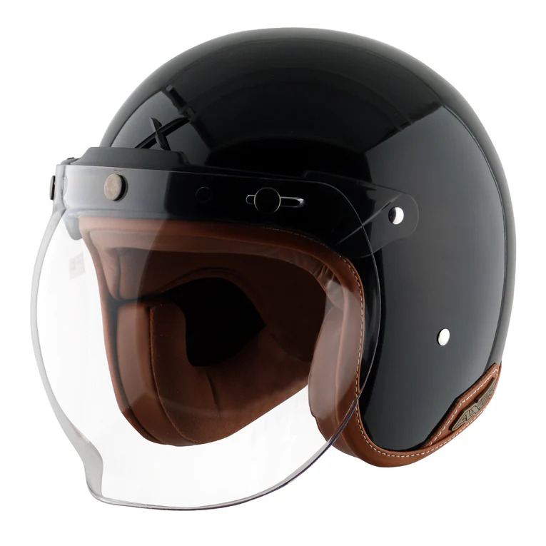 AXOR RETRO JET LEATHER BLACK C/V (XL)