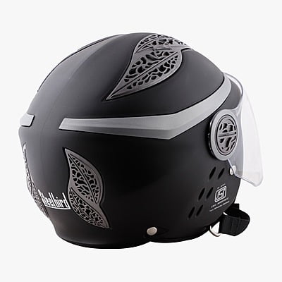 STEELBIRD SBH-26 BELLA CLASSIC BLACK C/V (L)