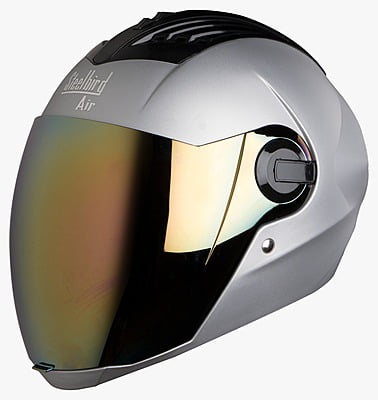 SBA-2 MATT SILVER/GOLD VISOR 580MM