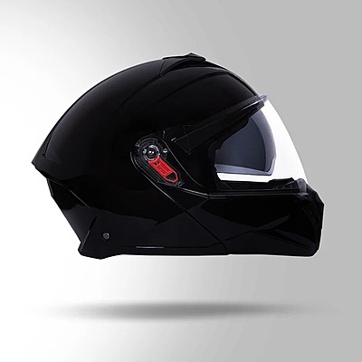 STUDDS TROOPER BLACK D/V (L)