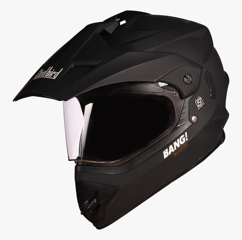 STEELBIRD BANG MATT BLACK C/V