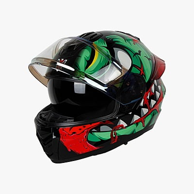 IGNYTE IGN-8 PUMPKIN GLOSSY BLACK/GREEN D/V 600 MM
