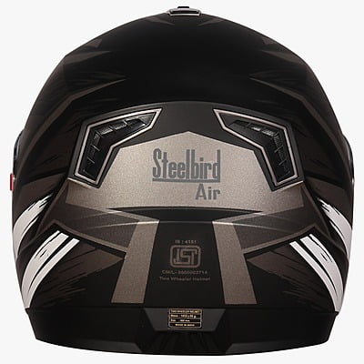 STEELBIRD SBA-1 THYRL GREY/MATT BLACK C/V (L)