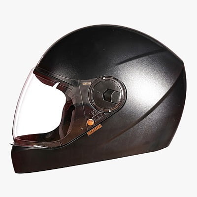 STEELBIRD SBH-21 WIZ DASHING BLACK C/V (L)