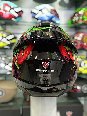 IGNYTE IGN-8 PUMPKIN GLOSSY BLACK/RED D/V 600 MM