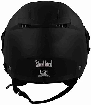STEELBIRD SBH-31 DRX DASHING BLACK C/V (L)