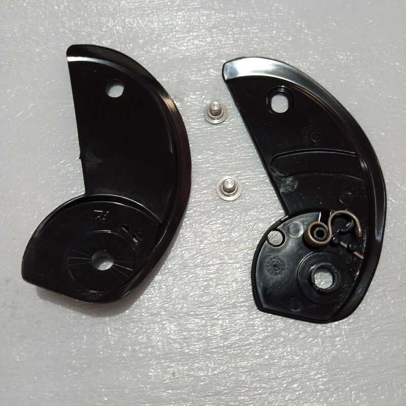 STUDDS SPARE PARTS CHINGUARD BACK PLATE FOR NINJA 3G/3G DOUBLE VISOR