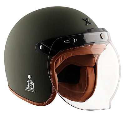 AXOR RETRO JET LEATHER DULL BATTLE GREEN 60 CM