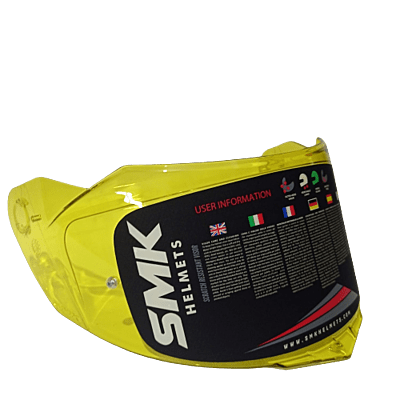 SMK NIGHT VISION YELLOW VISOR FOR STEELLAR (PINLOCK 30 READY)