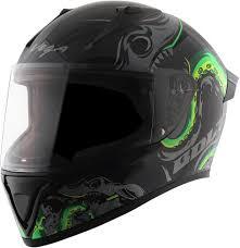 VEGA BOLT OCTOPUS BLACK NEON GREEN M/V (M)