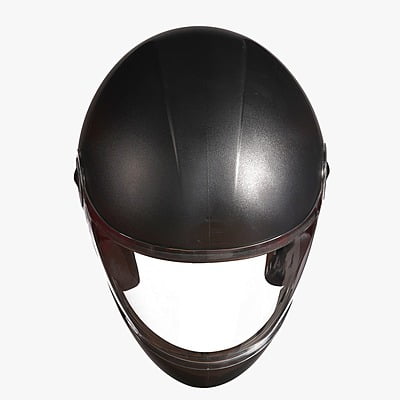 STEELBIRD SBH-21 WIZ DASHING BLACK C/V (L)