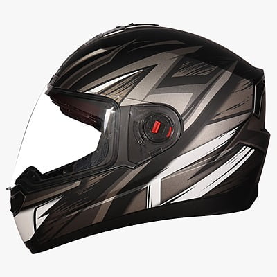 STEELBIRD SBA-1 THYRL GREY/MATT BLACK C/V (L)