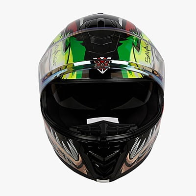 IGNYTE IGN-8 SAVAGE GLOSSY BLACK/GREEN D/V 600 MM