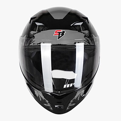 STEELBIRD SBA-21 COMBAT MATT BLACK/GREY C/V (M)