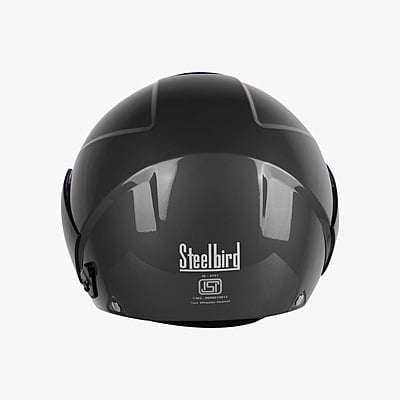 STEELBIRD SBH-5 TRIPLE NINE GLOSSY HONDA GREY C/V 600 MM