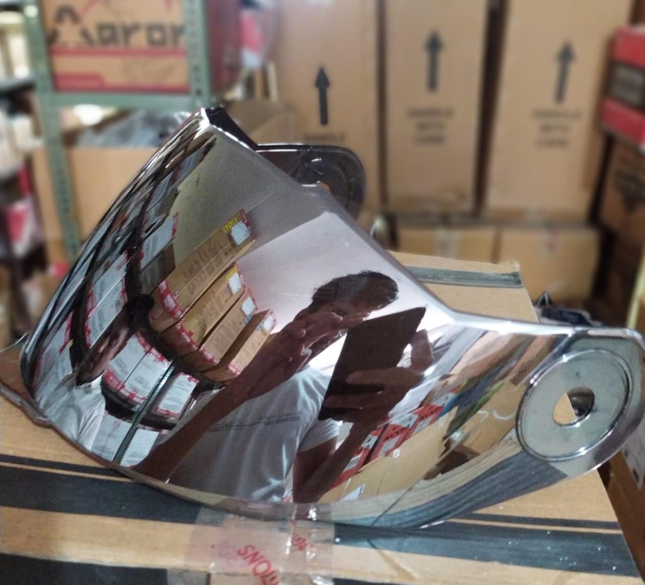 AARON MIRROR VISOR FOR ALPHA
