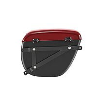STUDDS SIDE BOX SAFARI WITH MAIN FRAME & UNIVERSAL FITMENT CLAPMS CHERRY RED